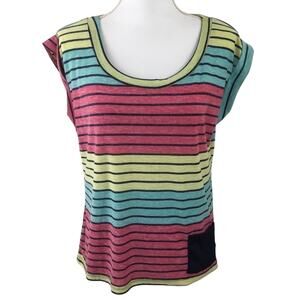 American Rag Stripe Top Size Large New With Tags